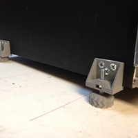 Light Duty Leveling leg with Adjusting Knob - Thumbnail 8