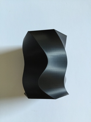 Spiral-hex vase  3D Print 67997