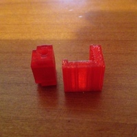 GT2 Belt Clamp for Delta Printers (Kossel Clear) - Thumbnail 1