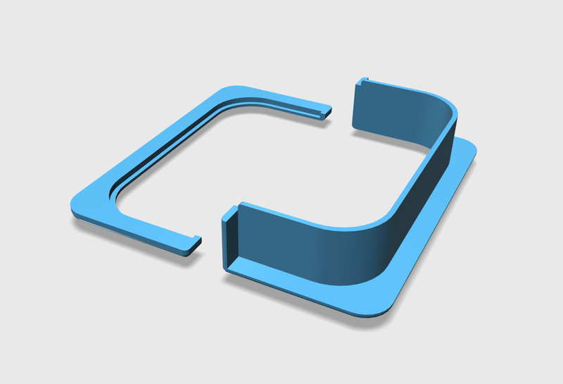 Furniture inline for pipes