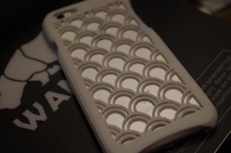 Japanese Fish Scale iPhone 6/s Case 3D Print 68056
