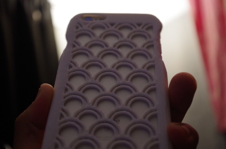 Japanese Fish Scale iPhone 6/s Case 3D Print 68057