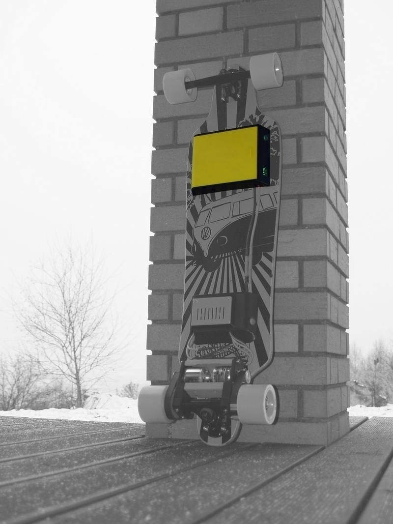 Battery enclosure for Longboard electric