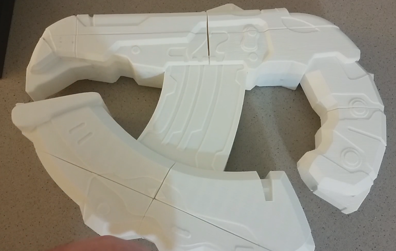 Full Sized Halo Plasma Pistol 3D Print 68096