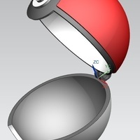 Pokeball (opens and closes) - Thumbnail 2