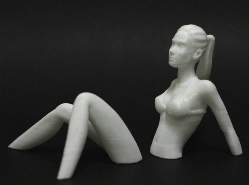 Sunbath Girl Sculpture