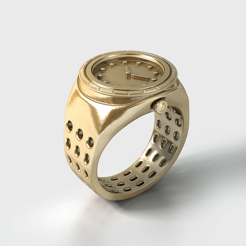 Watch Ring 3D Print 68167