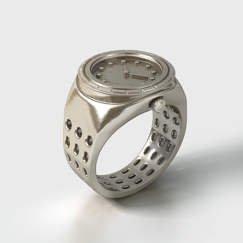 Watch Ring 3D Print 68170