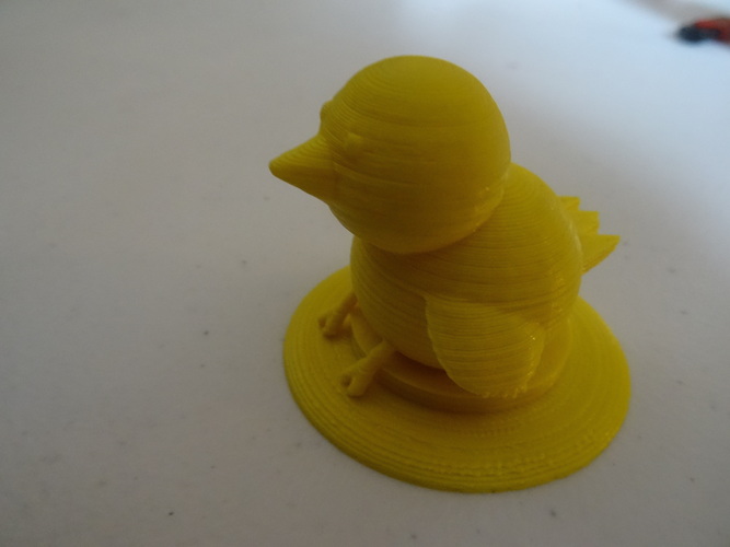 cute baby chick sitting 3D Print 68175