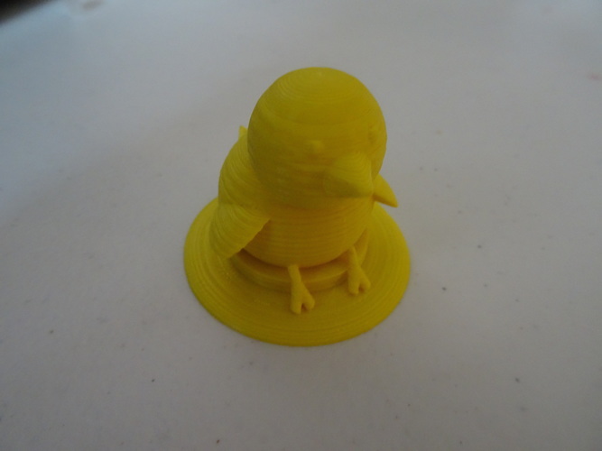 cute baby chick sitting 3D Print 68176