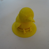 Small cute baby chick sitting 3D Printing 68176