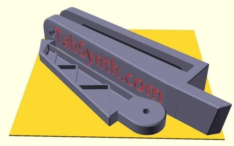 Removable Folding Spool Arm for Lulzbot Mini 3D Print 68301