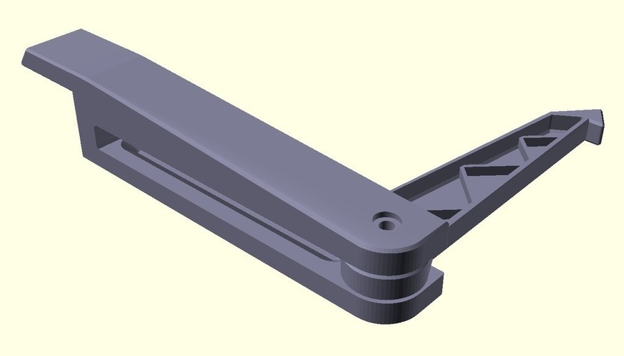 Removable Folding Spool Arm for Lulzbot Mini 3D Print 68305