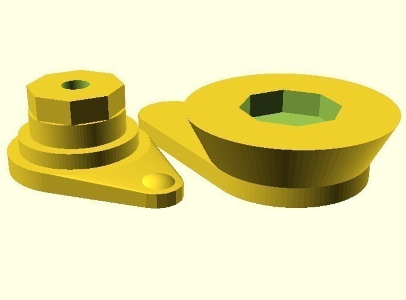 Door Latchfor Makerbot Replicator 2 / 2X, Flashe Forge Creator M