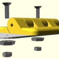 Hinges for Acrylic Doors for Makerbot Replcator 2 / 2X, Flashfor - Thumbnail 2