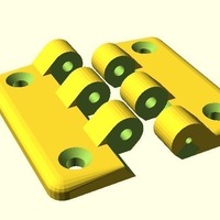 Acrylic Doors for Flashforge Creator X (or similar Replicator2 C - Thumbnail 6