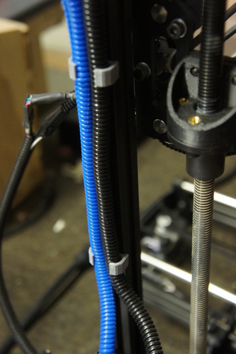 Wire Conduit routing Clips for 8020 (TAZ0 3D Print 68382