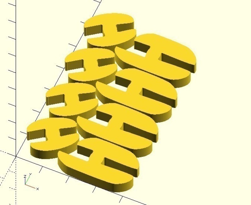 Panel Clips 3mm Acrylic to Replicator Frame