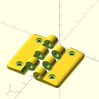 Hinge for the Front Door of the Lulzbot Enclosure - Thumbnail 2