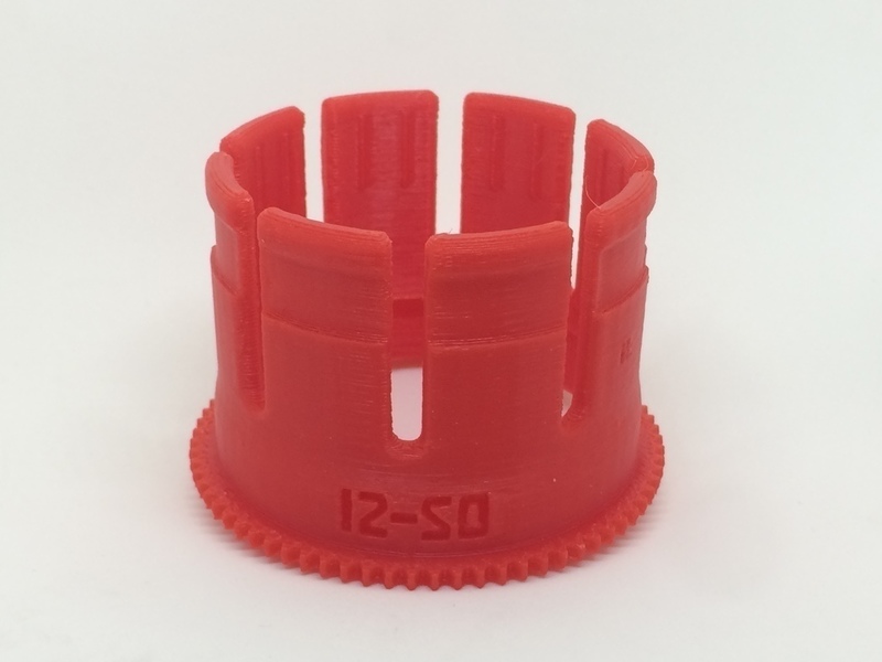 Olympus m.zuiko 12-50mm zoom gear for Nauticam Housing