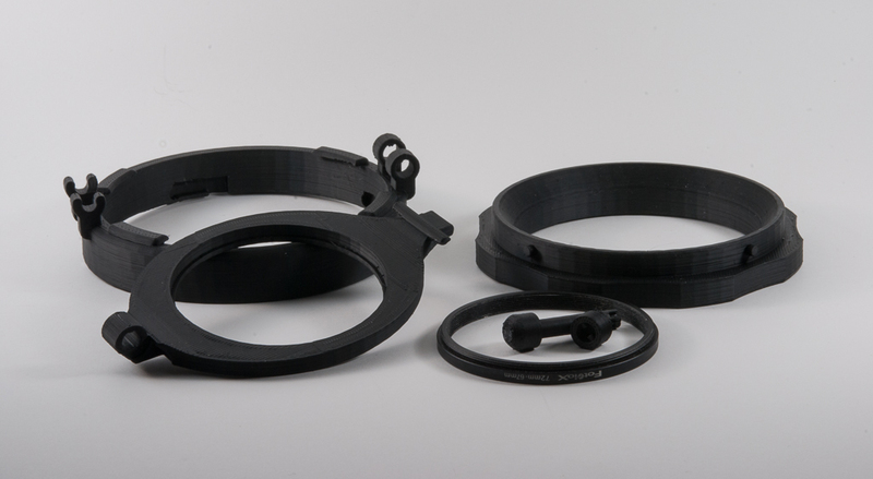 67mm frame holder for Nauticam 4 inch wide angle port