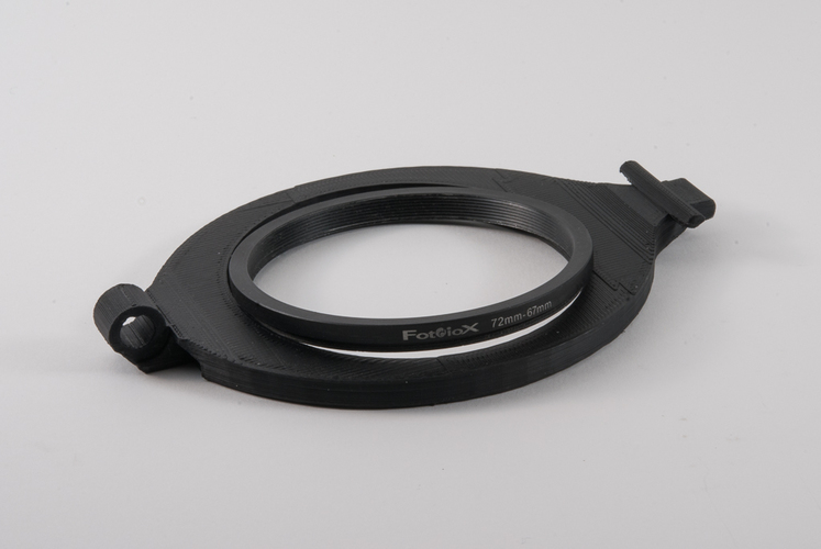 67mm frame holder for Nauticam 4 inch wide angle port 3D Print 68442