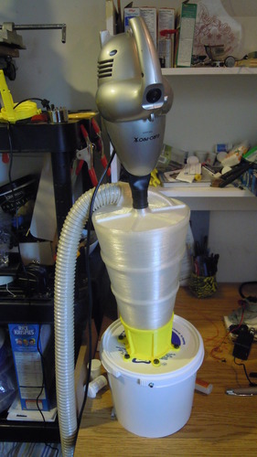 Cyclone Dust Collector for Shark Vacuum 3D Print 68512