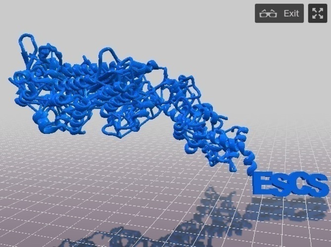 Myosin - Miosina - Estrutura 3D 3D Print 68514