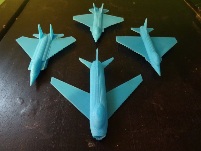 All American Fighter Collection 3D Print 68586