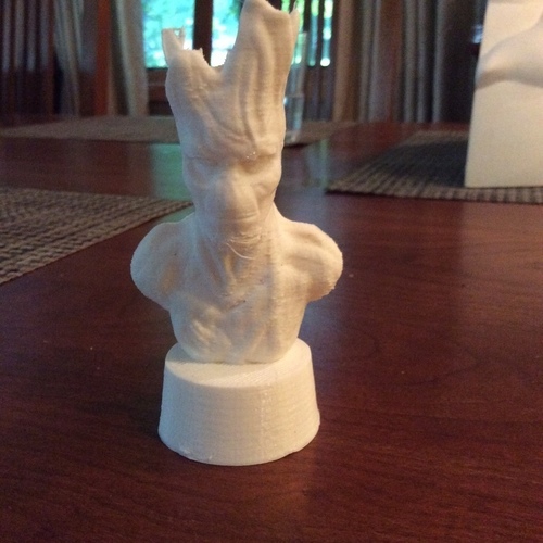 I am Groot Bust 3D Print 68599