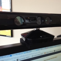 Small Kinect Platform for Dell Monitor 3D Printing 68618