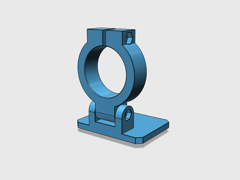 Variable angle Dremel support