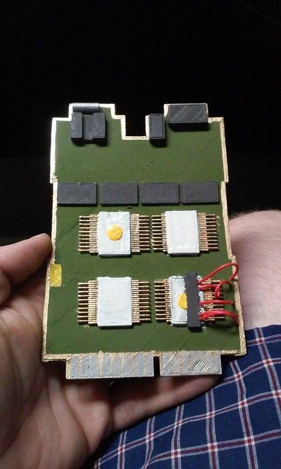 3D Printed Ghostbusters Belt Gizmo by Frank D | Pinshape