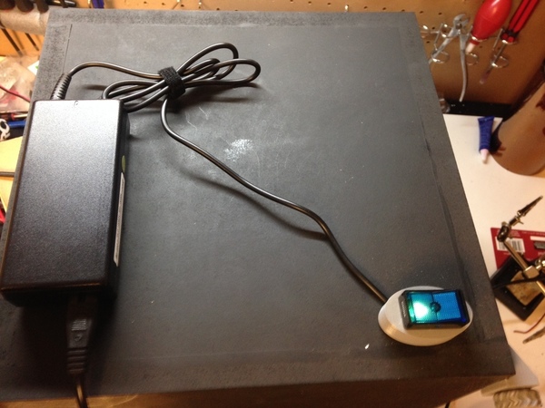 12v surface mount switch adapter box
