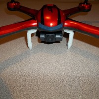 Small JJRC H11D quadcopter legs 3D Printing 68791