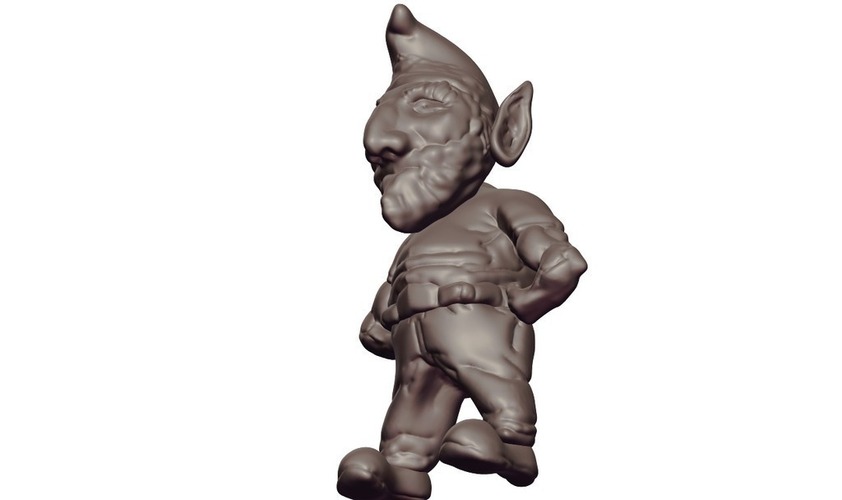 Angry Dwarf 3D Print 68968