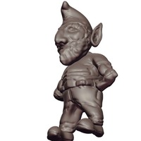 Small Angry Dwarf 3D Printing 68968