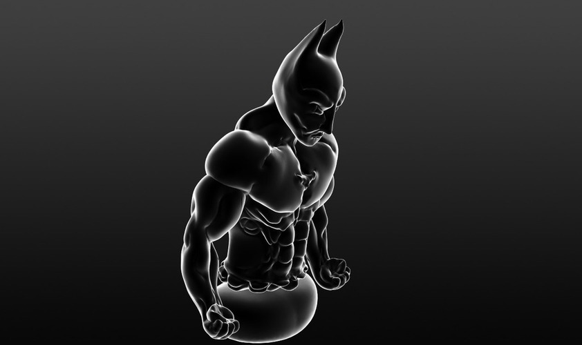 Batman Bust 3D Print 68974