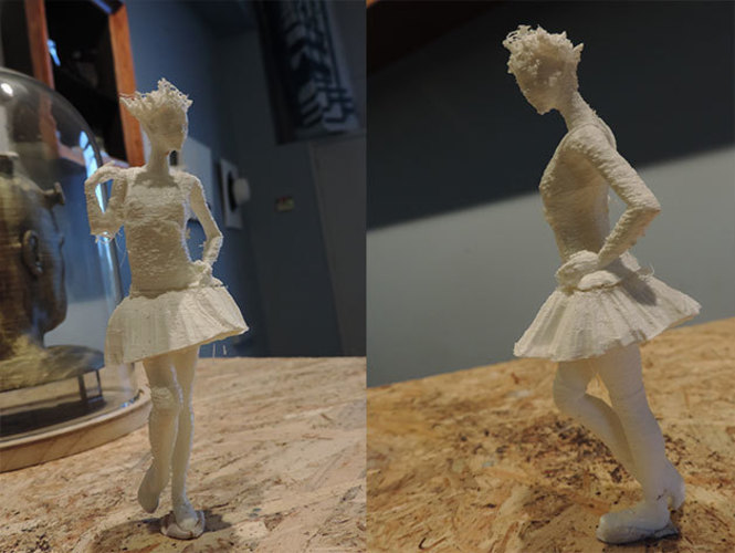 Long Neck Dancer 3D Print 69021