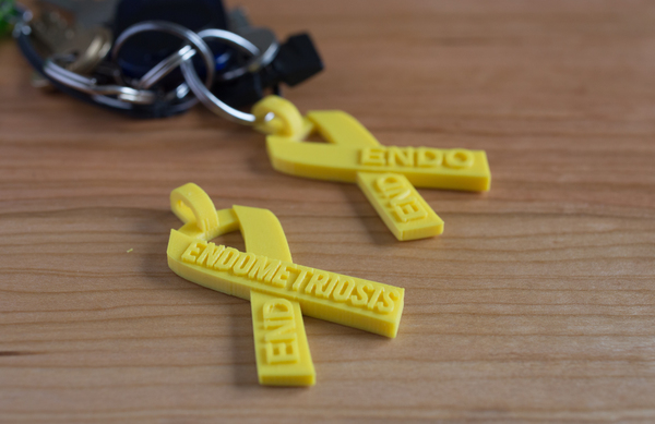 End Endometriosis Awareness Ribbon