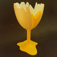 Small Flowing Egg Holder 3D Printing 69055