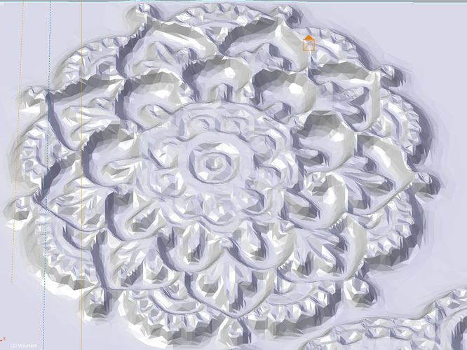 Napkin Lace Tile 3D Print 69133