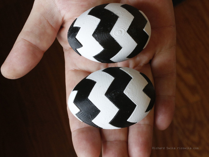 Easter-Egg Tri-6 from "Egg-O-Matic" 3D Print 69322