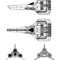 Colonial Viper Mk1 / Battle-star Galactica - Thumbnail 1