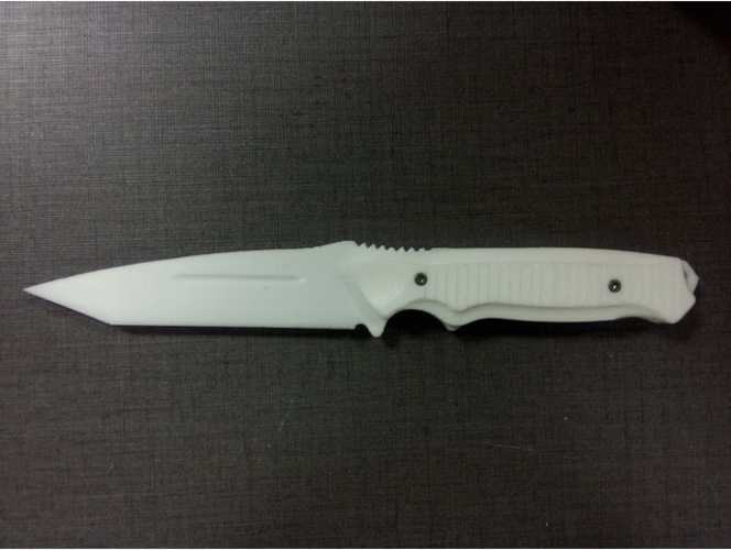 plastic knife model 3D Print 69455