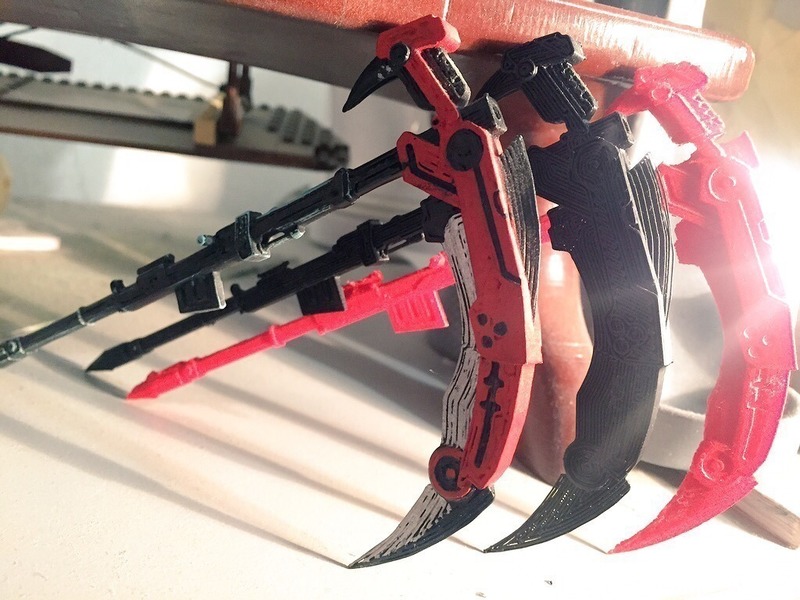 RWBY - Crescent Rose - Scythe