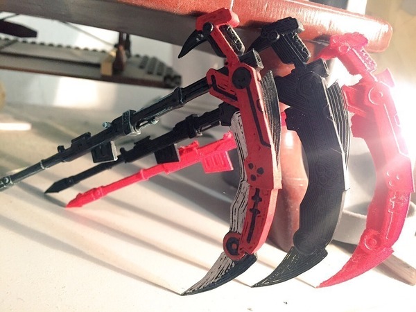 RWBY - Crescent Rose - Scythe