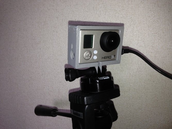 GoPro HERO3+ USB usable mount 3D Print 69514