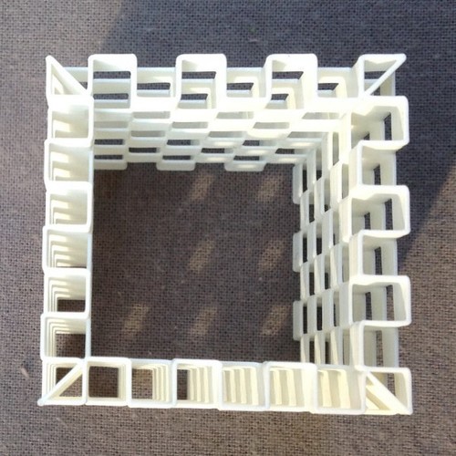 Es-Cage Cube (4 versions) 3D Print 69632