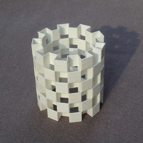 Es-Cage Tube (4 versions) 3D Print 69634